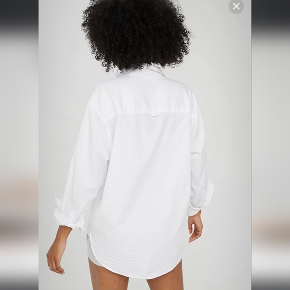 OFFLINE By Aerie - Over Sized Crinkle Button Down Shirt - Picture 3 of 12